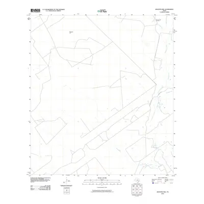 2010 Map of Mogotes Hill, 2010 Print