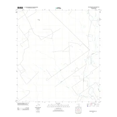 2013 Map of Mogotes Hill, 2013 Print