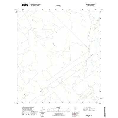 2019 Map of Mogotes Hill, 2019 Print