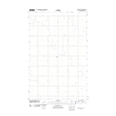 2011 Map of Mohall NE, 2011 Print