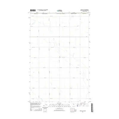 2014 Map of Mohall NE, 2014 Print