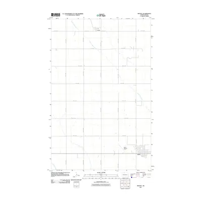 2011 Map of Mohall, 2011 Print
