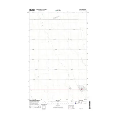 2014 Map of Mohall, 2014 Print