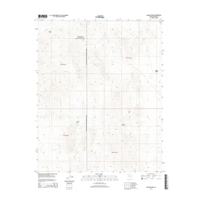 2014 Map of Mohave Mine, 2014 Print