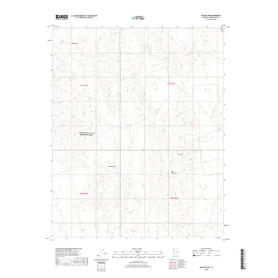 2018 Map of Mohave Mine, 2018 Print