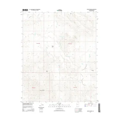 2014 Map of Mohave Springs, 2014 Print