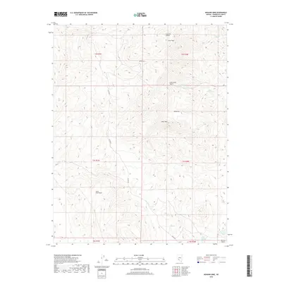 2018 Map of Mohawk Mine, 2018 Print
