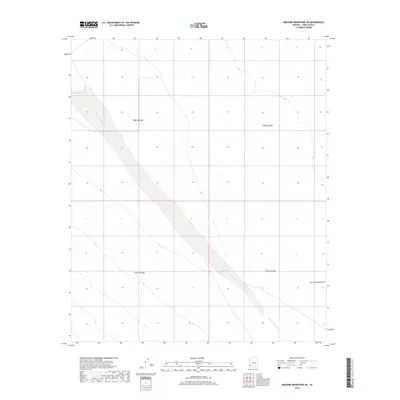 2018 Map of Mohawk Mountains NE, 2018 Print