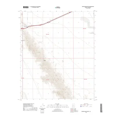 2018 Map of Mohawk Mountains NW, 2018 Print