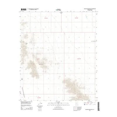 2014 Map of Mohawk Mountains SE, 2014 Print