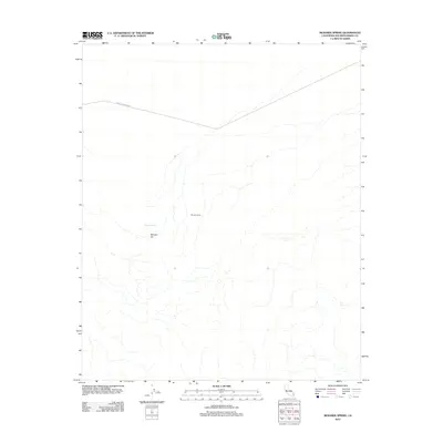 2012 Map of Mohawk Spring, 2012 Print