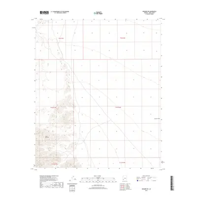 2018 Map of Mohawk SW, 2018 Print