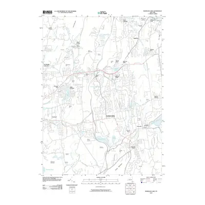 2010 Map of Mohegan Lake, 2010 Print