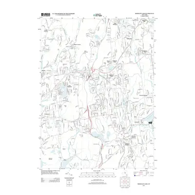 2013 Map of Mohegan Lake, 2013 Print