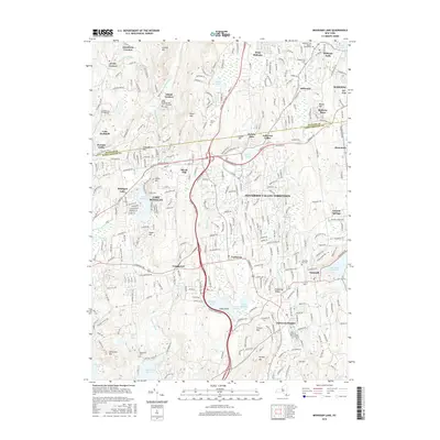 2016 Map of Mohegan Lake, 2016 Print