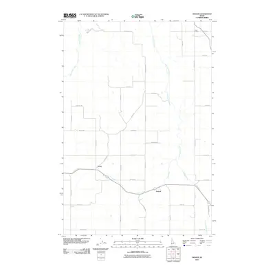 2010 Map of Mohler, 2010 Print