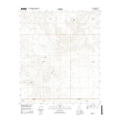 2014 Map of Moivayi, 2014 Print