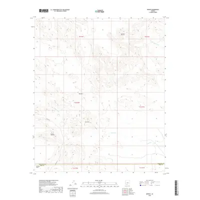 2018 Map of Moivayi, 2018 Print