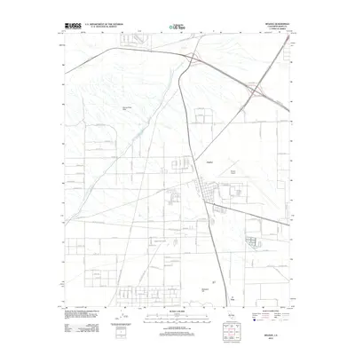 2012 Map of Mojave, 2012 Print