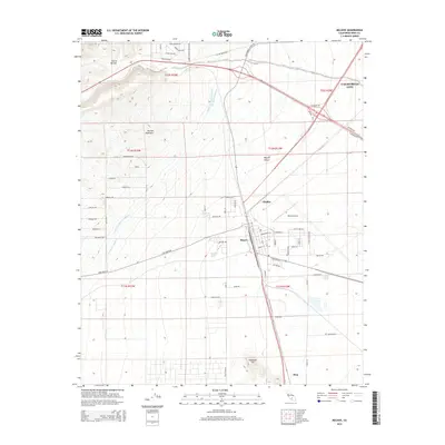 2015 Map of Mojave, 2015 Print