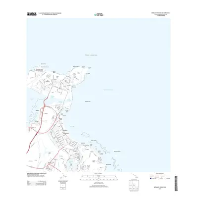 2013 Map of Mokapu Point, 2013 Print