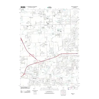 2012 Map of Mokena, 2012 Print