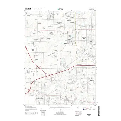 2015 Map of Mokena, 2015 Print