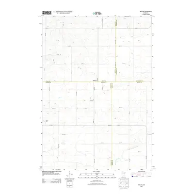 2013 Map of Moland, 2013 Print