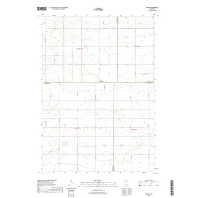 2019 Map of Moland, 2019 Print