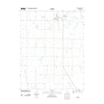 2012 Map of Moline, 2012 Print