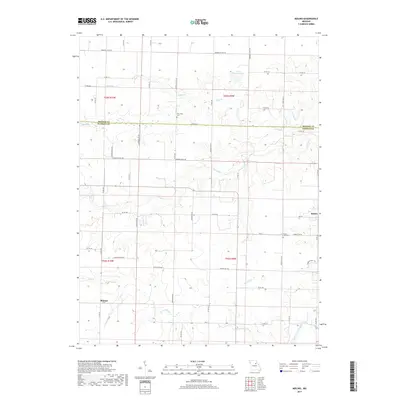 2017 Map of Molino, 2017 Print