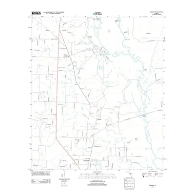 2012 Map of Molino, 2012 Print