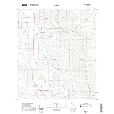 2021 Map of Molino, 2021 Print