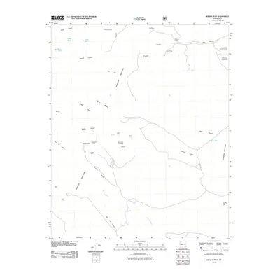 2011 Map of Molino Peak, 2011 Print