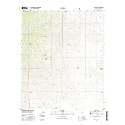 2017 Map of Molino Peak, 2017 Print
