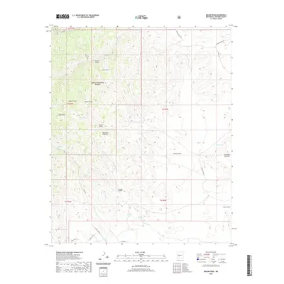 2020 Map of Molino Peak, 2020 Print