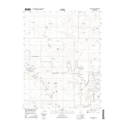 2014 Map of Mollie Hogans, 2014 Print