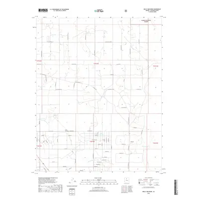 2018 Map of Molly Ann Draw, 2018 Print