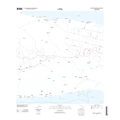 2013 Map of Molokai Airport, 2013 Print