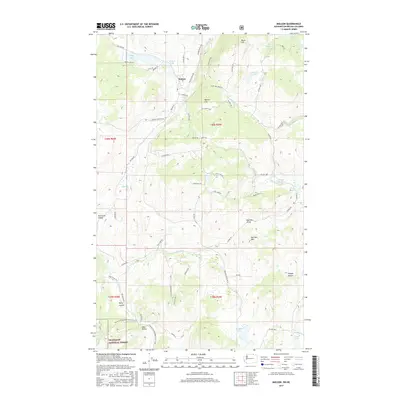2017 Map of Molson, 2017 Print