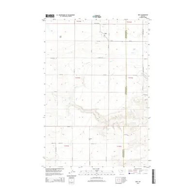 2014 Map of Molt, 2014 Print