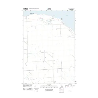 2011 Map of Moltke, 2011 Print