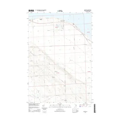 2014 Map of Moltke, 2014 Print