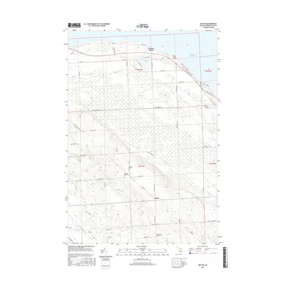 2017 Map of Moltke, 2017 Print