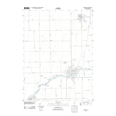 2012 Map of Momence, 2012 Print