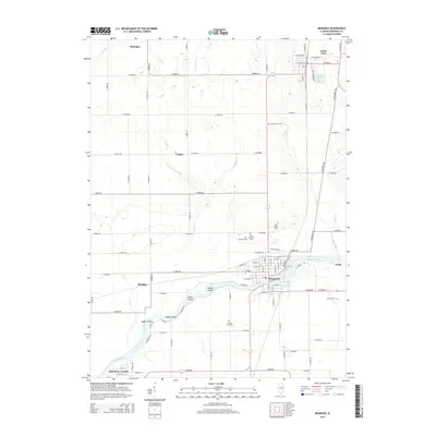 2015 Map of Momence, 2015 Print