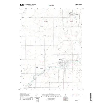 2018 Map of Momence, 2018 Print
