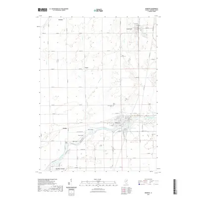 2021 Map of Momence, 2021 Print