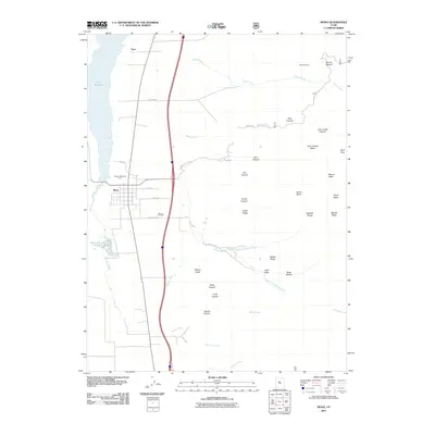2011 Map of Mona, 2011 Print