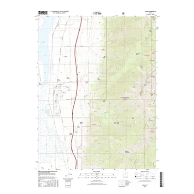 2017 Map of Mona, 2017 Print